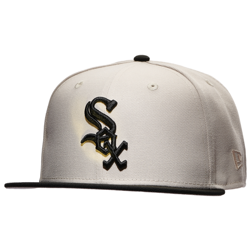 

New Era New Era White Sox 75th Anniversary Stone Hat - Adult Gray/Black Size 7