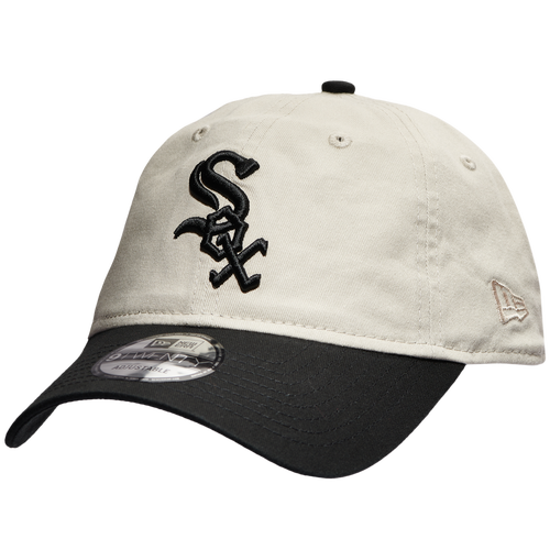 

New Era New Era White Sox 9Twenty Adjustable Stone Cap - Adult Gray/Black Size One Size