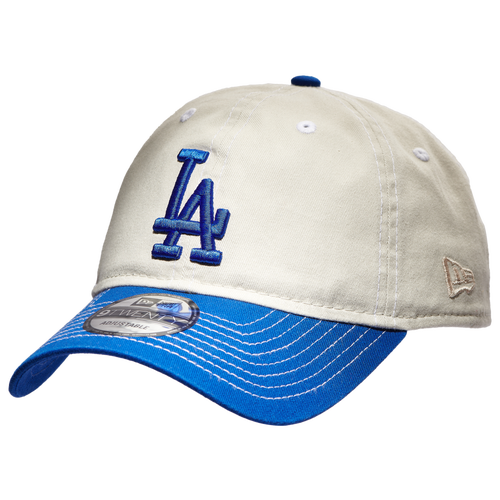 ADULT - New Era Dodgers 9Twenty Adjustable Stone Cap - Gray/Blue
