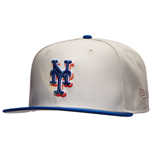 ADULT - New Era Mets 59Fifty 64 All-Star Game Stone Cap - Tan/Blue