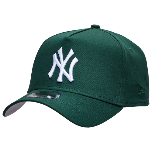 

New Era Mens New York Yankees New Era New York Yankees 9FORTY A-Frame Cap - Mens Green/White Size One Size