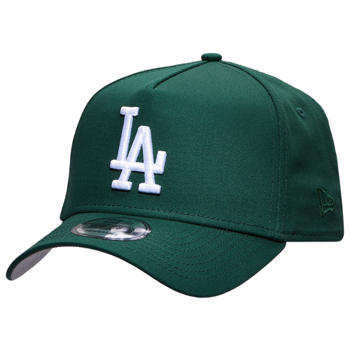 

New Era Mens Los Angeles Dodgers New Era Los Angeles Dodgers 9FORTY A-Frame Cap - Mens Green/White Size One Size