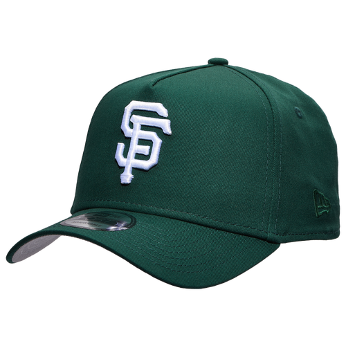 

New Era Mens San Francisco Giants New Era San Francisco Giants 9FORTY A-Frame Cap - Mens Green/White Size One Size