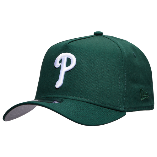 

New Era Mens Philadelphia Phillies New Era Philadelphia Phillies 9FORTY A-Frame Cap - Mens Green/White Size One Size