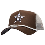 Brown/White