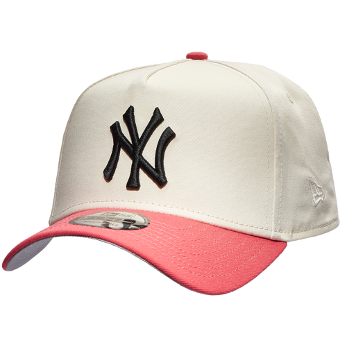 

New Era Mens New York Yankees New Era Yankees 9FORTY AF Chrome & Coral Cap - Mens Pink/White Size One Size