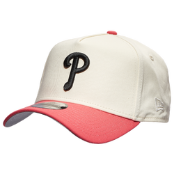 Men's - New Era Phillies 9FORTY AF Chrome & Coral Cap - Pink/White