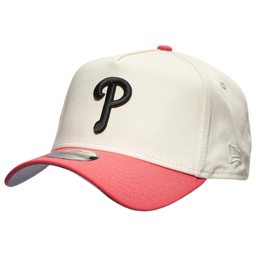 

New Era Mens Philadelphia Phillies New Era Phillies 9FORTY AF Chrome & Coral Cap - Mens Pink/White Size One Size