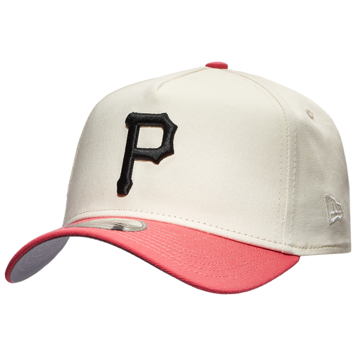 

New Era Mens Pittsburgh Pirates New Era Pirates 9FORTY AF Chrome & Coral Cap - Mens Pink/White Size One Size