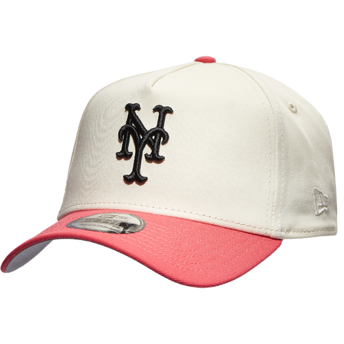 

New Era Mens New York Mets New Era Mets 9FORTY AF Chrome & Coral Cap - Mens Pink/White Size One Size