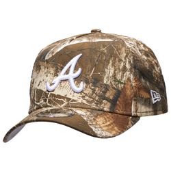 Men's - New Era Braves 9FORTY AF Realtree Cap - Green/Brown/Black