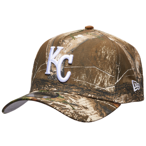 

New Era Mens Kansas City Royals New Era Royals 9FORTY AF Realtree Cap - Mens Green/Brown/Black Size One Size