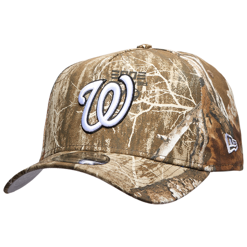 

New Era Mens Washington Nationals New Era Nationals 9FORTY AF Realtree Cap - Mens Green/Brown/Black Size One Size