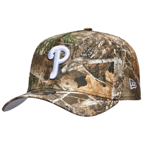 

New Era Mens Philadelphia Phillies New Era Phillies 9FORTY AF Realtree Cap - Mens Green/Brown/Black Size One Size