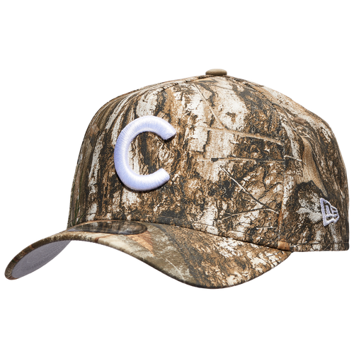 

New Era Mens Chicago Cubs New Era Cubs 9FORTY AF Realtree Cap - Mens Green/Brown/Black Size One Size
