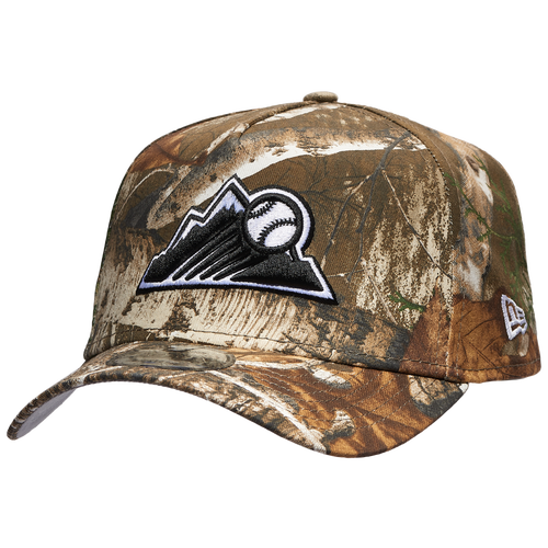 New Era Mens Colorado Rockies  Rockies 9forty Af Realtree Cap In Green/brown/black