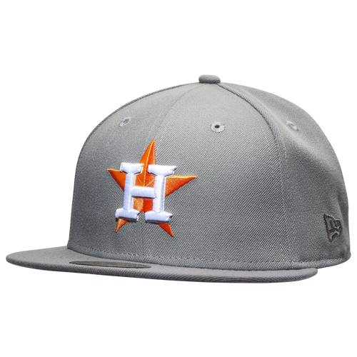 

New Era New Era Astros 59Fifty Fitted Hat - Adult Gray/White Size 7