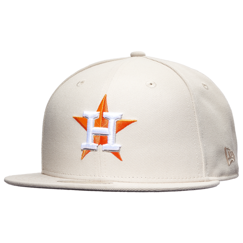 

New Era New Era Astros 59Fifty Fitted Hat - Adult White/Stone Size 7