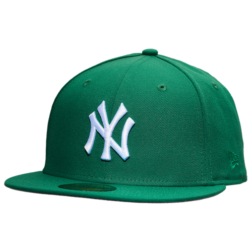 

New Era New Era Yankees 59Fifty Fitted Hat - Adult Green/White Size 7