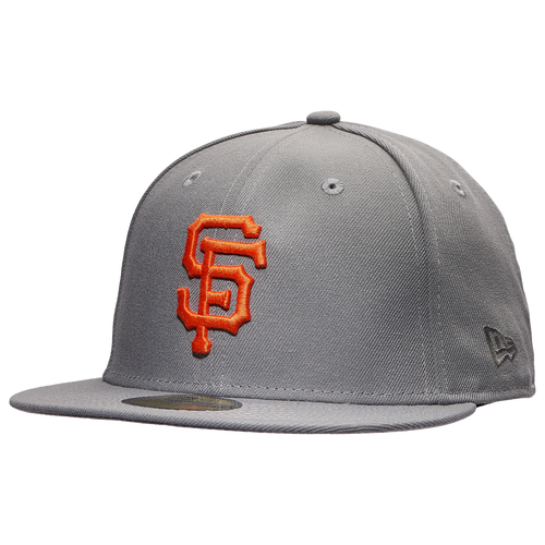 

New Era New Era Giants 59Fifty Fitted Hat - Adult Gray/White Size 7