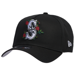 Men's - New Era Mariners 940 A Frame Rose Cap - Black/Multi