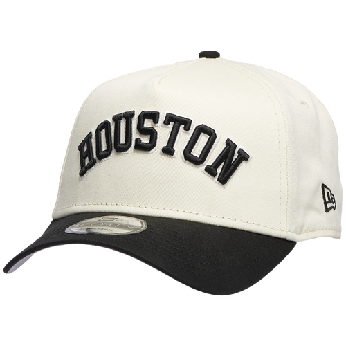 

New Era Mens Houston Astros New Era Astros 940 A Frame Arch Logo Cap - Mens Chrome/Black Size One Size