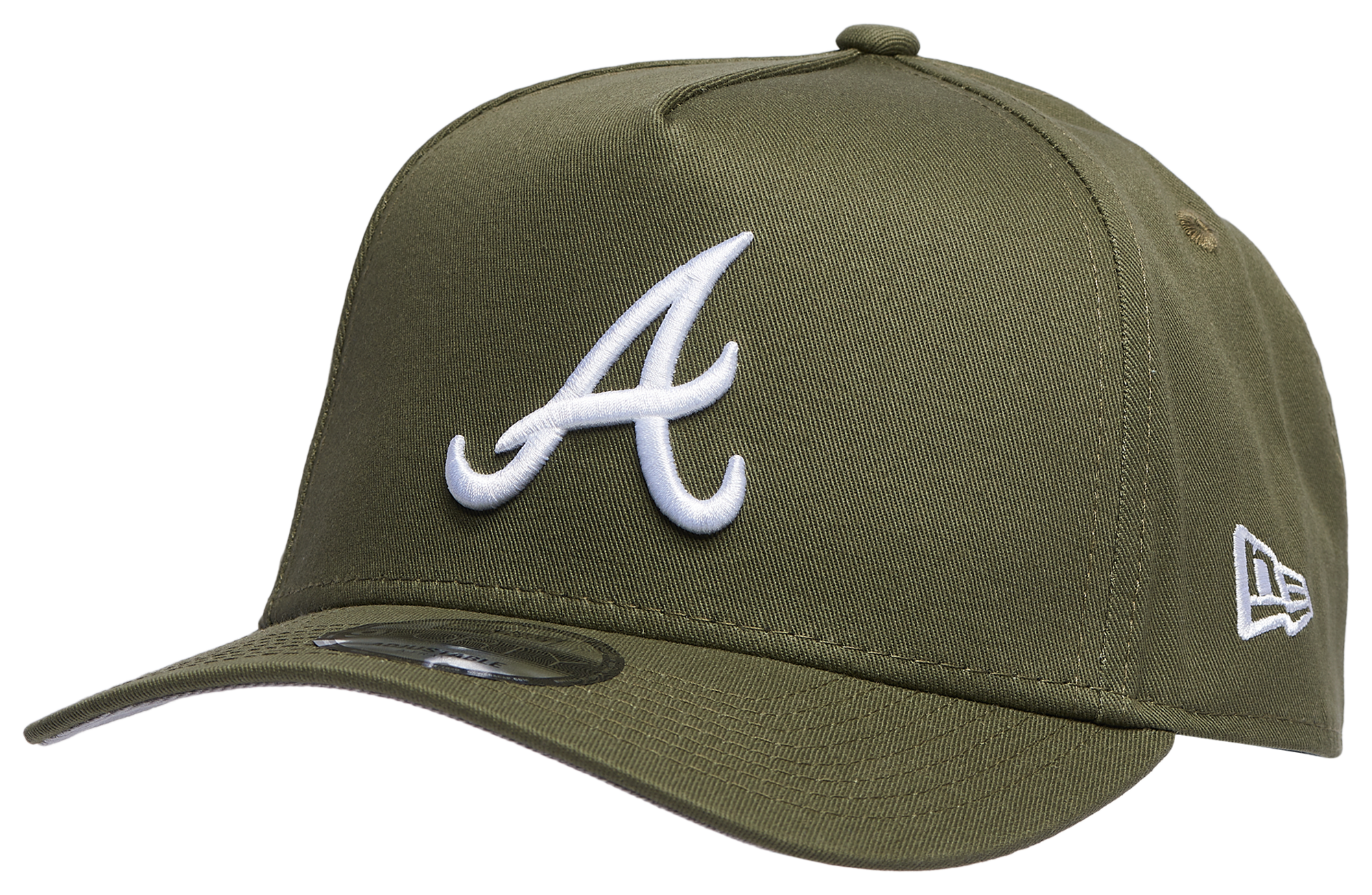 NEW ERA ★ Olive  Wash Cap 9Forty A-Frame Snapback New Era A-Frame 9FORTY Snapback - Olive