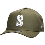 New Olive/White