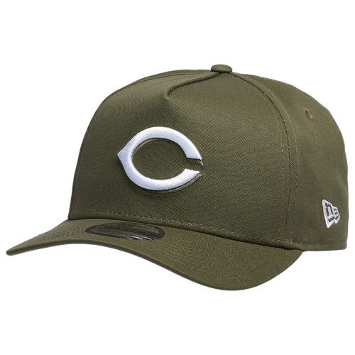 

New Era Mens Cincinnati Reds New Era Cincinnati Reds 9FORTY A-Frame Cap - Mens New Olive/White Size One Size