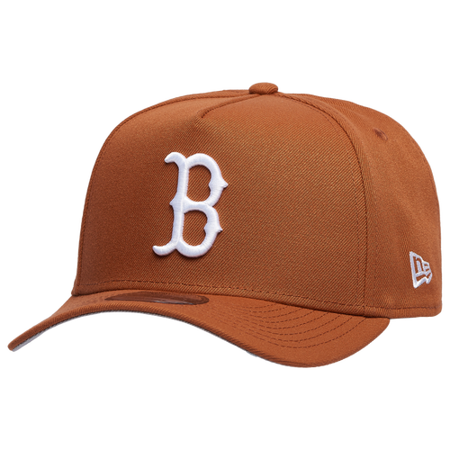 

New Era Mens New Era Boston Red Sox 9FORTY A-Frame Cap - Mens Earthy Brown/White Size One Size