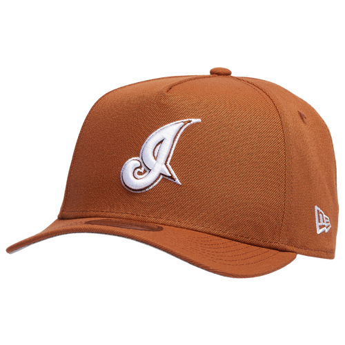 

New Era Mens Cleveland Indians New Era Cleveland Indians 9FORTY A-Frame Cap - Mens Earthy Brown/White Size One Size