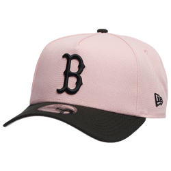 Men's - New Era Boston Red Sox	 9FORTY A-Frame		 Cap - Pink Rouge/Black