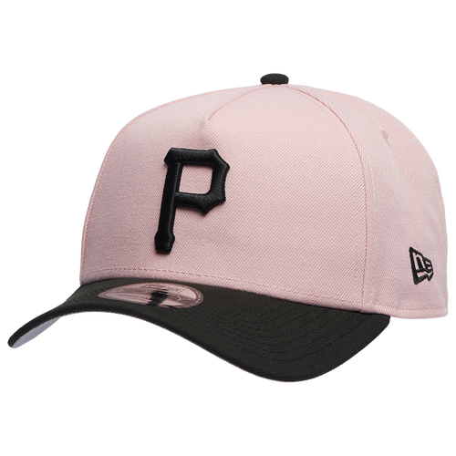 

New Era Mens New Era Pittsburgh Pirates 9FORTY A-Frame Cap - Mens Pink Rouge/Black Size One Size