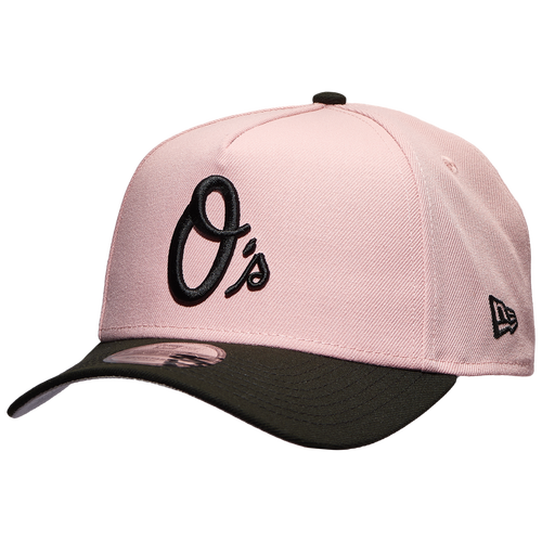 

New Era Mens Baltimore Orioles New Era Baltimore Orioles 9FORTY A-Frame Cap - Mens Pink Rouge/Black Size One Size