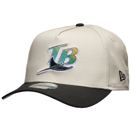 

New Era Mens Tampa Bay Rays New Era Rays 940 A Frame Adjustable Cap - Mens Stone/Multi Size One Size