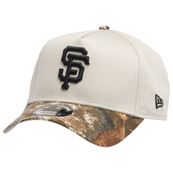 Men's - New Era Giants 940 A Frame Adjustable Cap - Stone/Real Tree