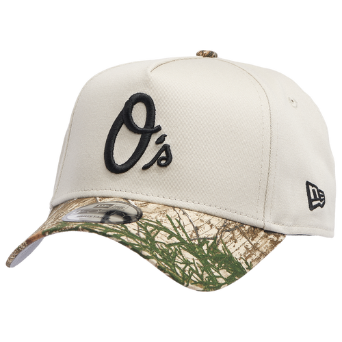 

New Era Mens Baltimore Orioles New Era Orioles 940 A Frame All Star Game Cap - Mens Stone/Real Tree Size One Size