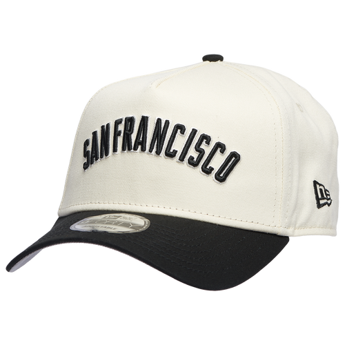 

New Era Mens San Francisco Giants New Era Giants 940 A Frame Arch Logo Cap - Mens Chrome/Black Size One Size