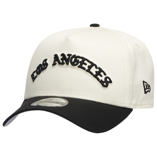 New Era Mens Los Angeles Dodgers Dodgers 940 A Frame Arch Logo Cap - - Black / Chrome