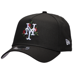 Men's - New Era Mets 940 A Frame Rose Cap - Black/Multi