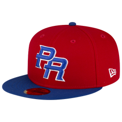 Men's - New Era Puerto Rico 2-Tone 59FIFTY Fitted Cap - Red/Blue