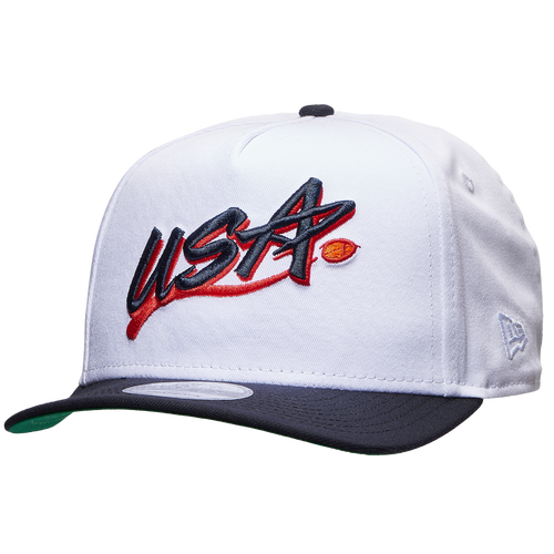 

New Era Mens New Era 950 AF USA Basketball - Mens White/Navy Size One Size