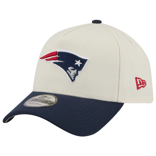 New Era Womens New England Patriots NFL 9FORTY A-Frame Cap - Adult - Chrome / Navy