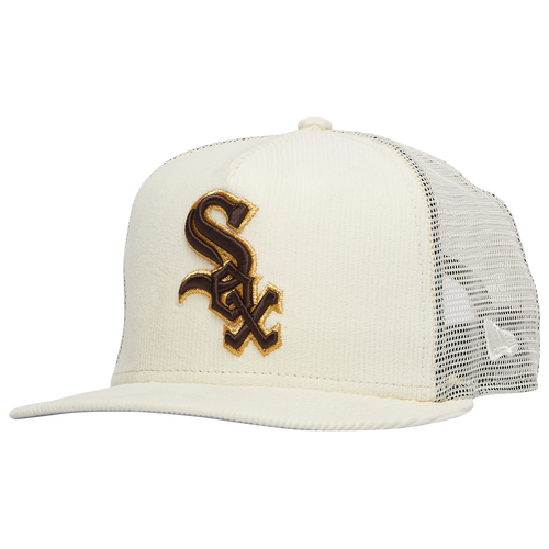 

New Era Mens New Era White Sox 9FIFTY A-Frame Cap - Mens Beige/Brown Size One Size