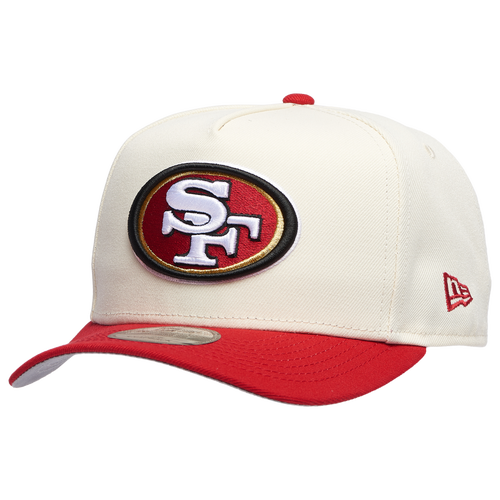 

New Era New Era 49ers 9Fifty A-Frame Curve Superbowl 24 - Adult Tan/Red Size One Size