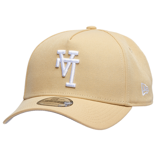 New Era Mens Los Angeles Dodgers  Dodgers 940 A Frame Cap In Vegas Gold