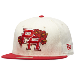 Men's - New Era Puerto Rico 59FIFTY Floral Cord Cap - Red/White