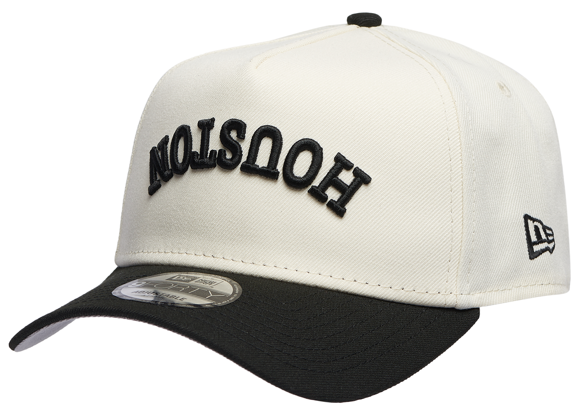 New Era Astros 9Forty A-Frame Upside Wordmark Cap - Adult
