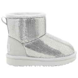 Girls' Toddler - UGG Classic Mini - Silver/Silver