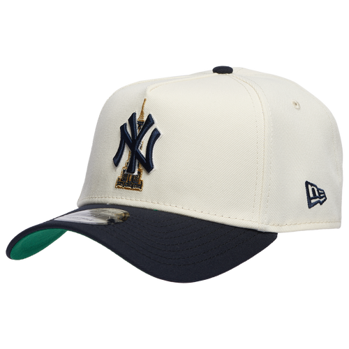 New Era Mens New York Yankees Yankees 940 A Frame Empire Cap - - Navy / Chrome